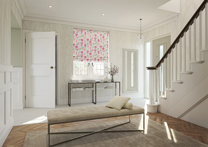Wisteria Silk, Rosewood - Roman Blind - Image 6